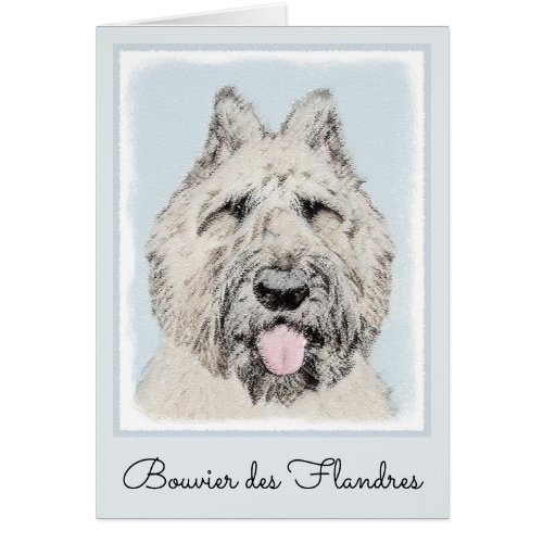 Bouvier des Flandres Painting _ Original Dog Art