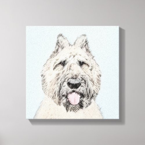 Bouvier des Flandres Painting _ Original Dog Art Canvas Print