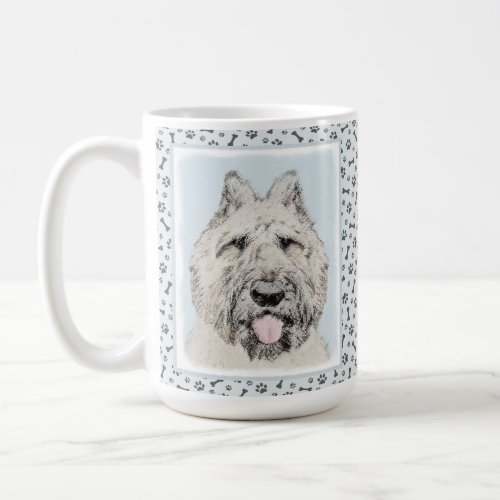 Bouvier des Flandres Painting _ Original Dog Art Coffee Mug