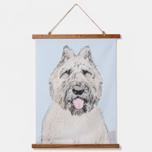Bouvier des Flandres Painting _ Original Dog Art Hanging Tapestry