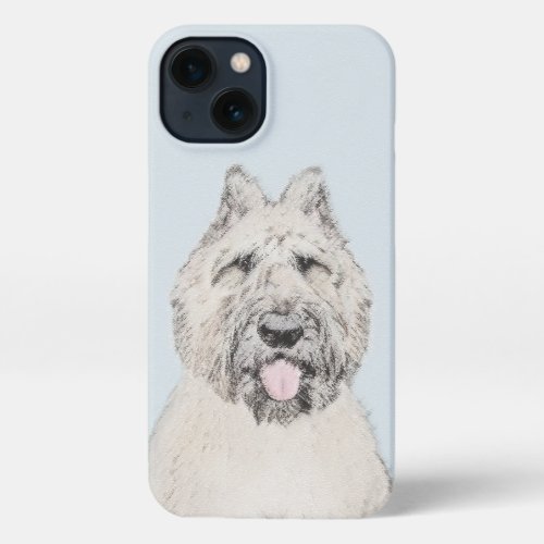Bouvier des Flandres Painting _ Original Dog Art iPhone 13 Case