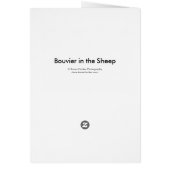 Bouvier in the Sheep (Back)