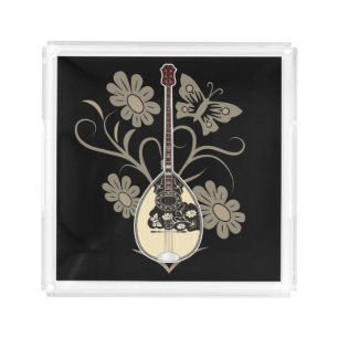 Bouzouki Acrylic Tray