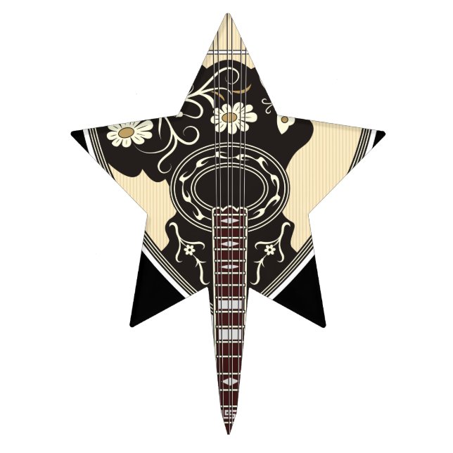 Bouzouki Cake Topper (Front)