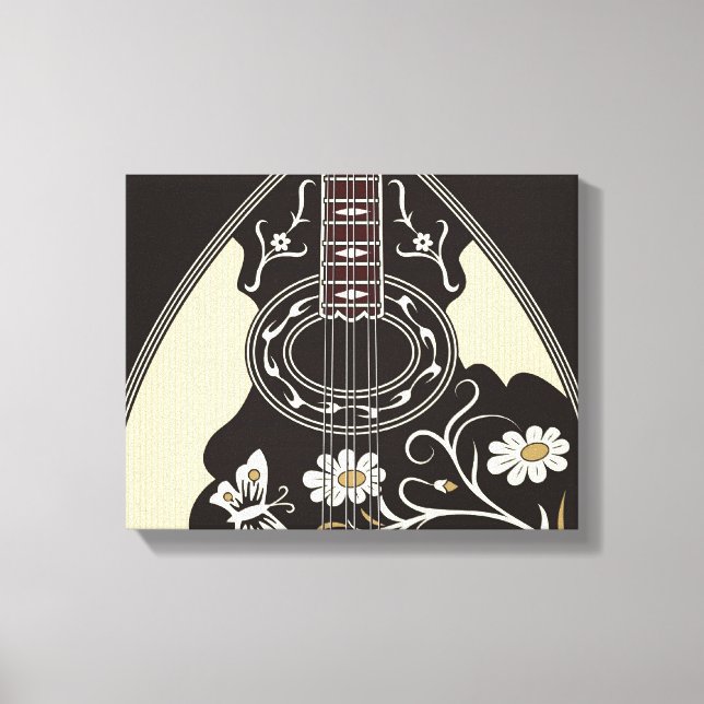 Bouzouki Canvas Print (Front)