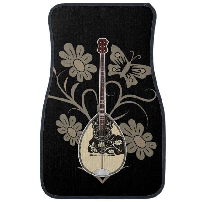 Bouzouki Car Floor Mat (Front)