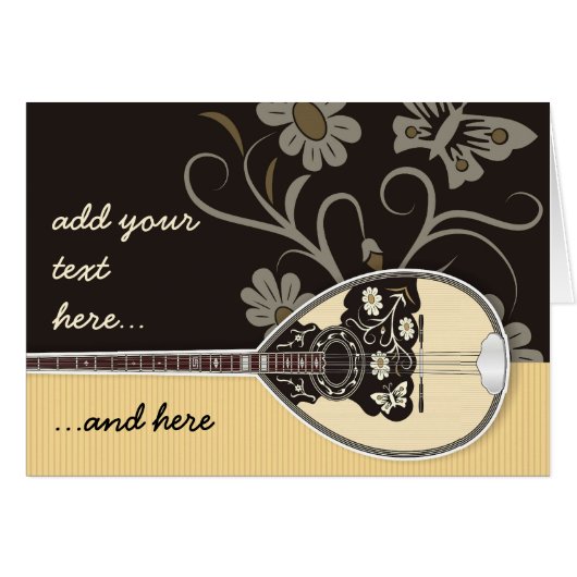 Bouzouki Cards (Front Horizontal)
