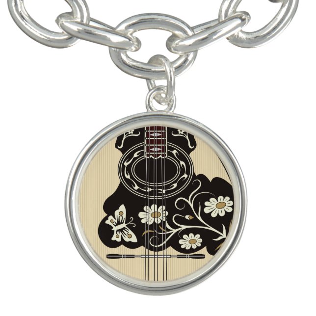 Bouzouki Charm Bracelet (Design)