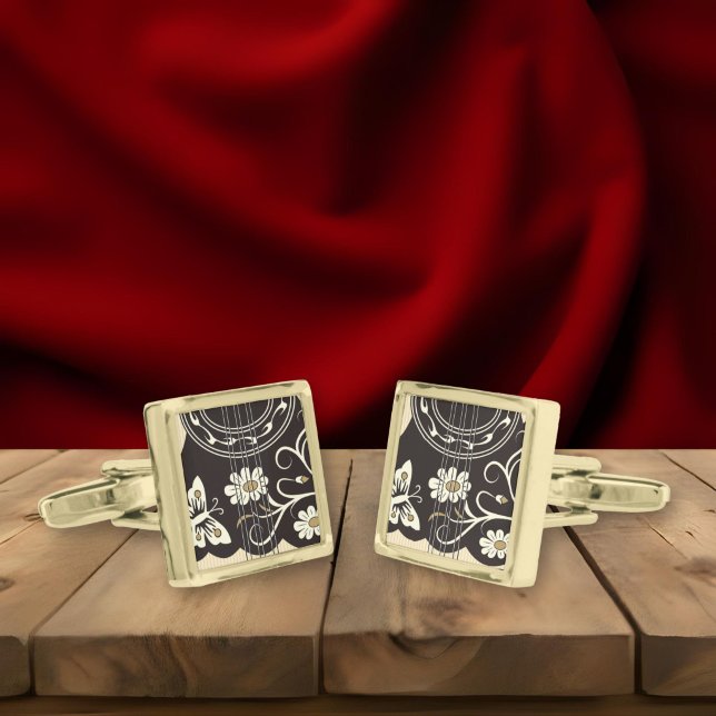 Bouzouki Cufflinks (Creator Uploaded)