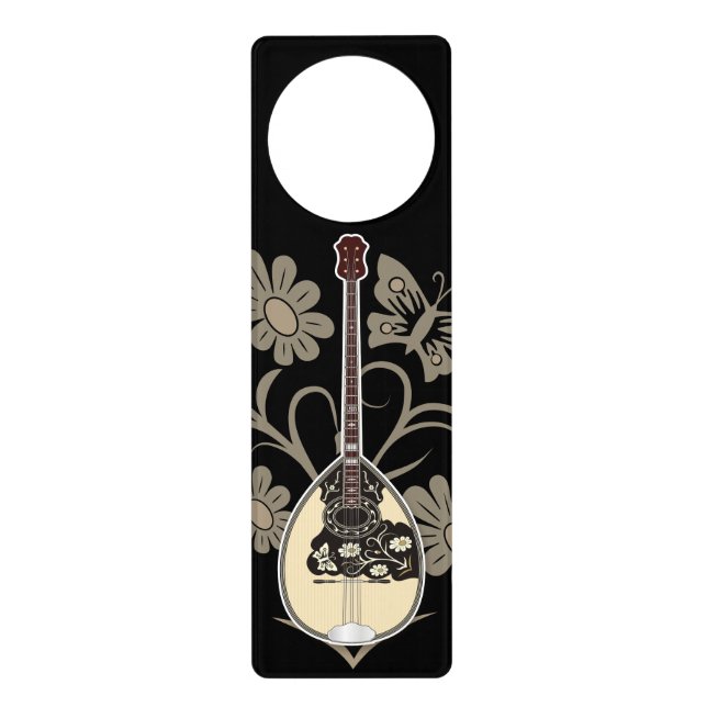 Bouzouki Door Hanger (Front)
