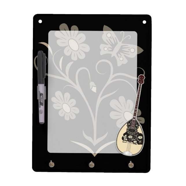 Bouzouki Dry Erase Board (Front)