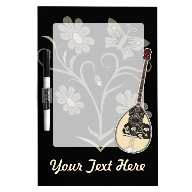 Bouzouki Dry-Erase Board (Front)