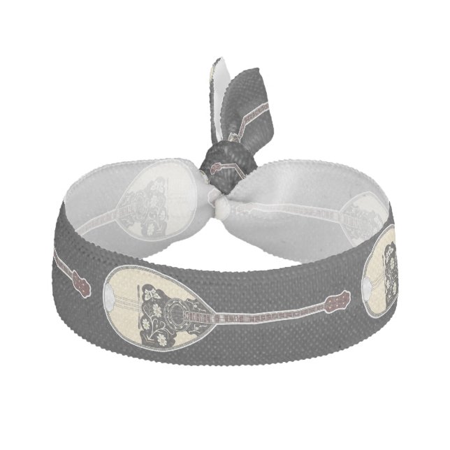 Bouzouki Elastic Hair Tie (Front)