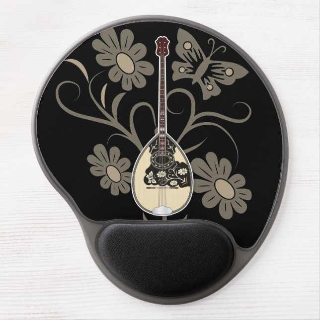 Bouzouki Gel Mouse Pad (Front)