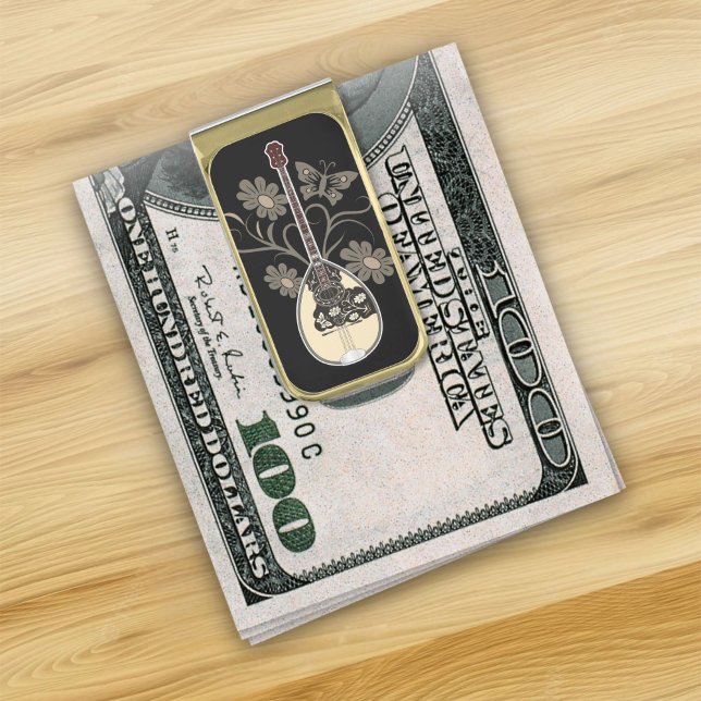Bouzouki Gold Finish Money Clip (Creator Uploaded)