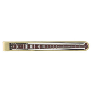 Bouzouki Gold Finish Tie Clip