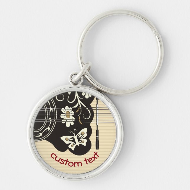Bouzouki Keychain (Front)