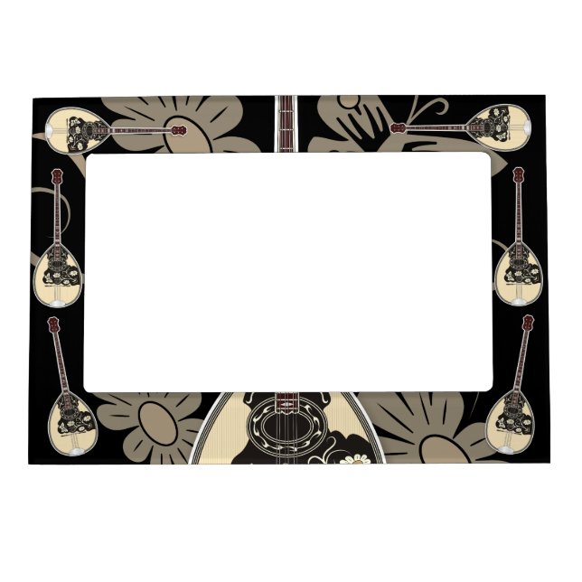 Bouzouki Magnetic Photo Frame (Front)