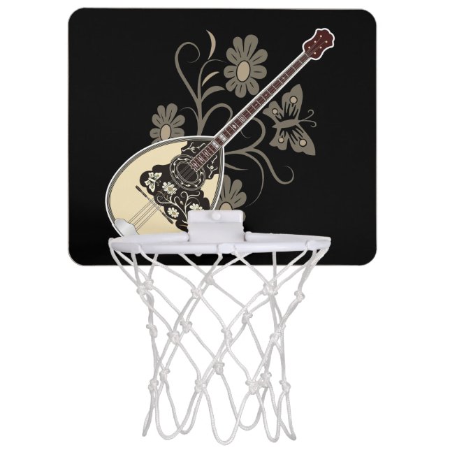 Bouzouki Mini Basketball Hoop (Front)