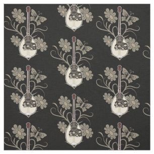 Bouzouki Pattern Fabric