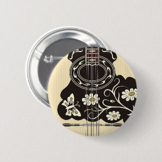 Bouzouki Pinback Button