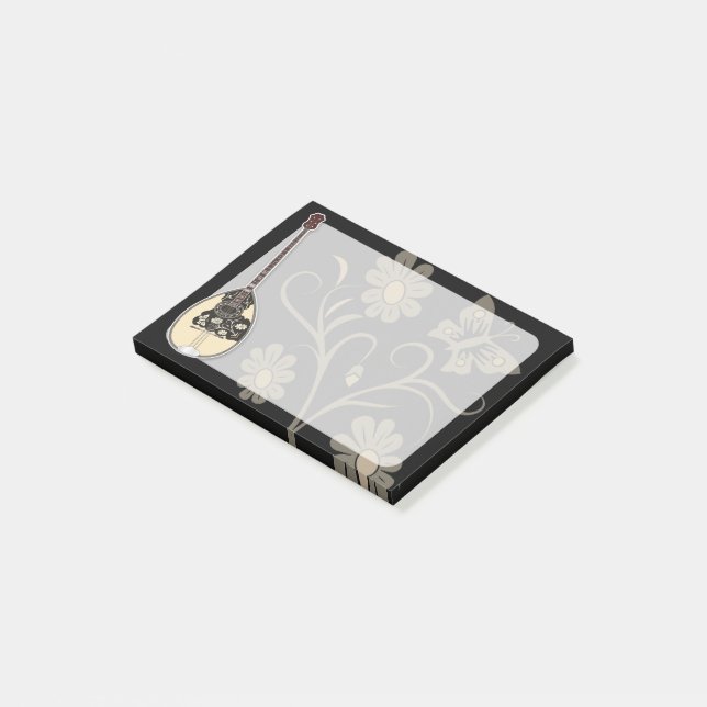 Bouzouki Post-it Notes (Angled)