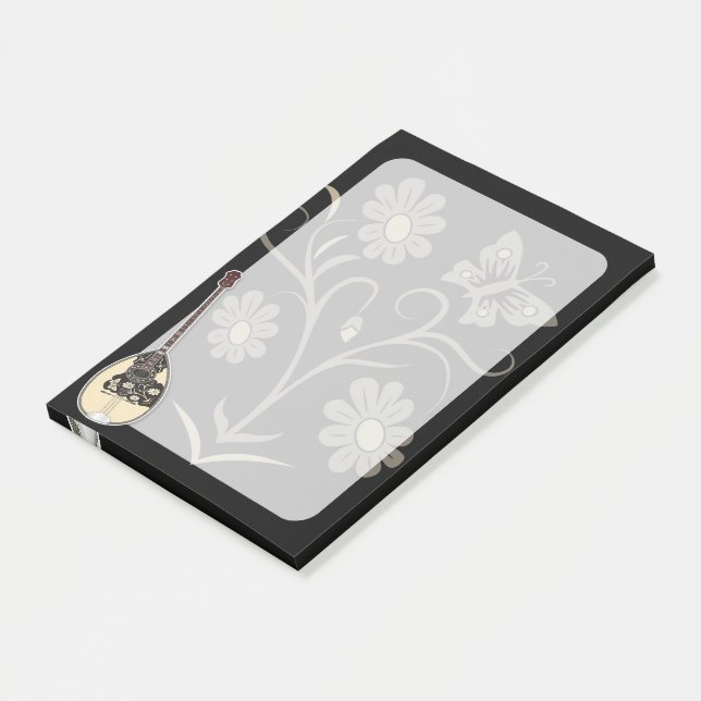 Bouzouki Post-it Notes (Angled)