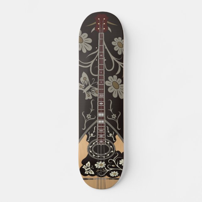 Bouzouki skateboard (Front)