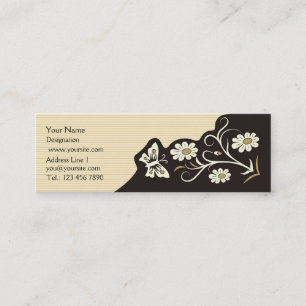 Bouzouki Skinny Business Cards
