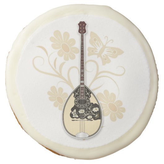Bouzouki Sugar Cookie (Front)