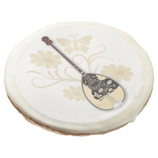 Bouzouki Sugar Cookie (Angled)