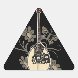 Bouzouki Triangle Sticker