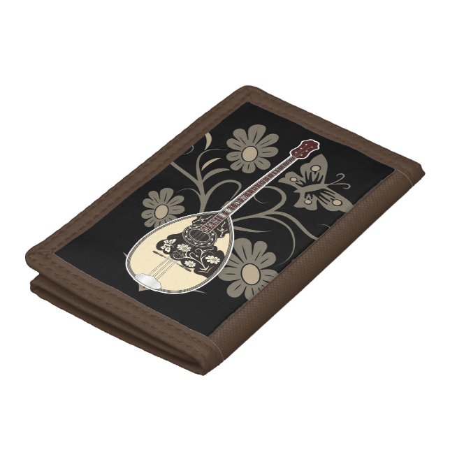 Bouzouki Trifold Wallet (Top)