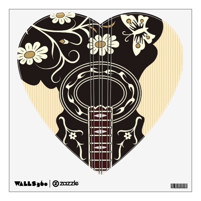 Bouzouki Wall Decal (Front)
