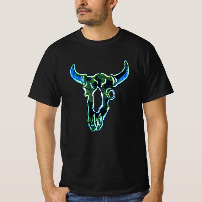 bovine skull T-Shirt (Front)