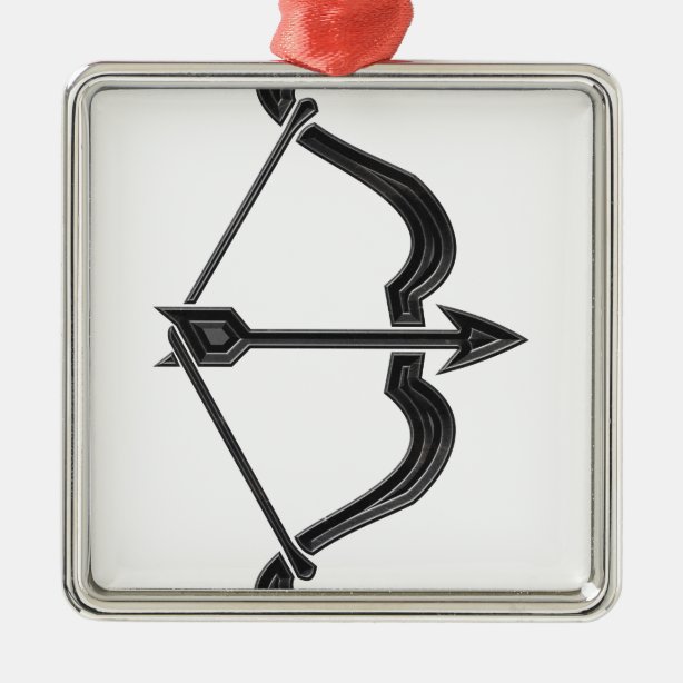 Bow And Arrow Christmas Ornament 