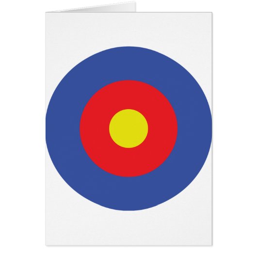 bow and arrow target - aim cards (Front)
