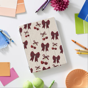 bow and cherry ipad case