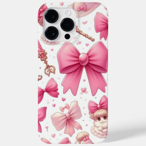bow and cherry pattern  Case_Mate iPhone 14 pro max case