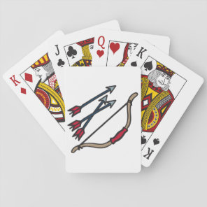 Bow Arrows Playing Cards