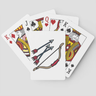 Bow Arrows Poker Cards