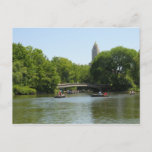 Bow Bridge Central Park Manhattan Postcard NYC