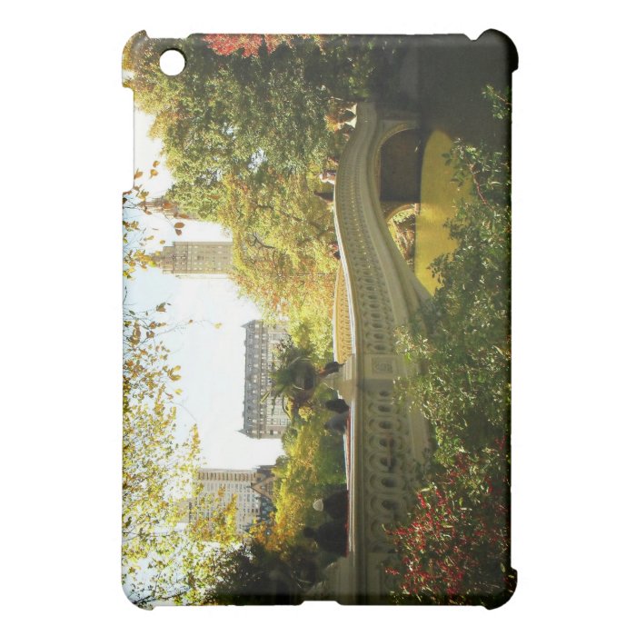 Bow Bridge in Autumn, Central Park, New York City Cover For The iPad Mini