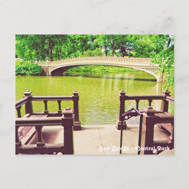 Bow Bridge Postcard (Front)