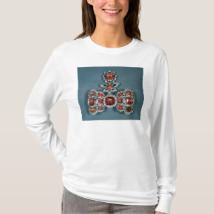 Bow brooch set with brilliant T-Shirt