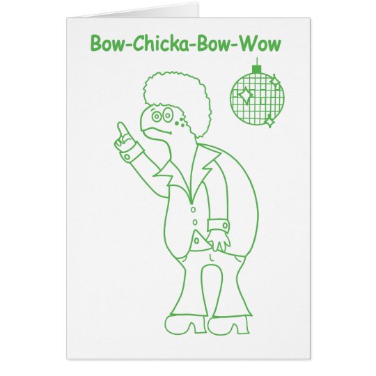 Bow Chicka Card