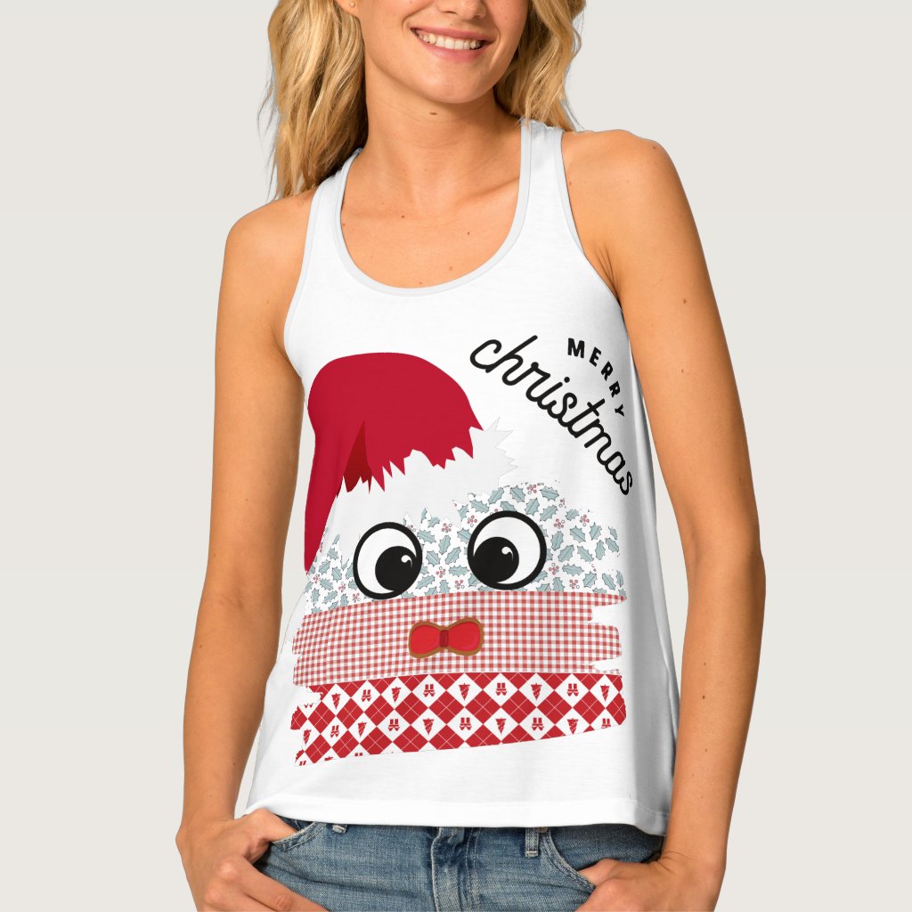 christmas vest tops