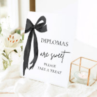 Bow Diplomas Are Sweet Take A Treat Graduation