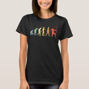 Bow Evolution Retro Archery Archer T-Shirt