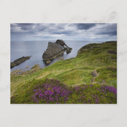 Bow Fiddle Rock Portknockie Scotland Postcard